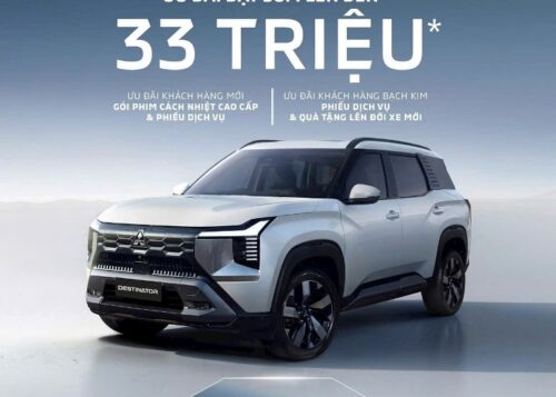 Ưu đãi đến 33TRIỆU cho khách hàng đặt hàng sớm xe Mitsubishi Destinator