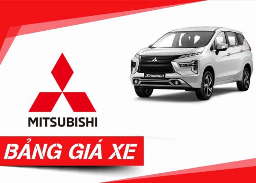 Bảng giá các dòng xe Mitsubishi 2023 cập nhật mới nhất – tháng 02/2024