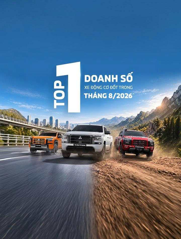 Mitsubishi Motors VIỆT NAM công bố kết quả bán hàng tháng 8/2026