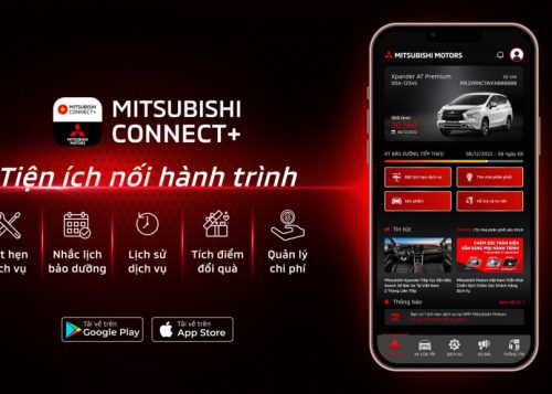 Mitsubishi ra mắ ứng dụng Mitsubishi connect+