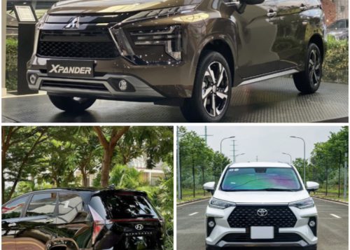 So sánh Mitsubishi Xpander, Toyota Veloz Cross & Hyundai Stargazer